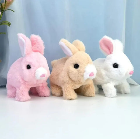 Walking Rabbit Toy | Interactive Plush Pet