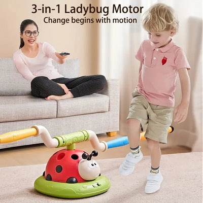 3-in-1 Ladybug Fitness Fun Machine For Kids