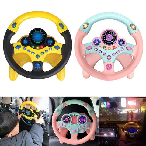 Driver Steering Car Handle For Kids Enjoy Driving